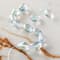 Iridescent Green Glass Teardrop Beads, 14mm by Bead Landing™